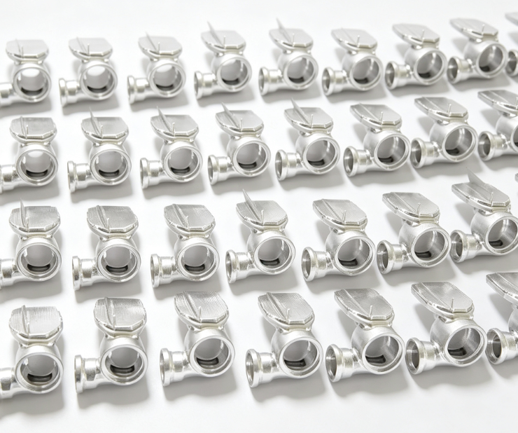Small connecting components for mechanical equipment, manufactured in bulk with precision machining and standardized, consistent specifications.
