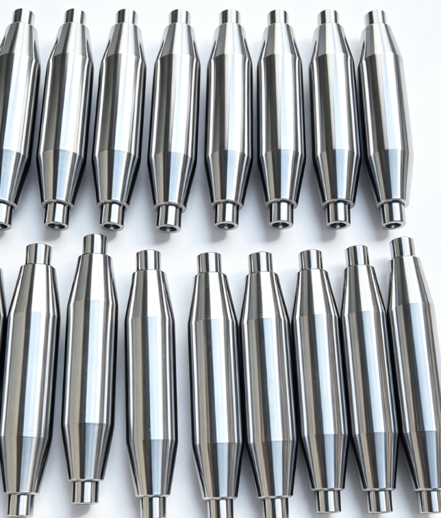 Special rotating shaft components for transmission systems, manufactured through integral CNC turning with high wear resistance and durability.