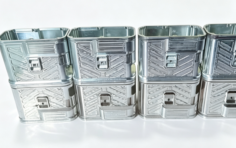 Protective housing for electronic control equipment, featuring integrated slotting and drilling for convenient installation of internal components.