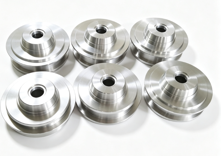 The equipment features a precisely positioned disc component, manufactured through integral molding to ensure excellent consistency in mass production.